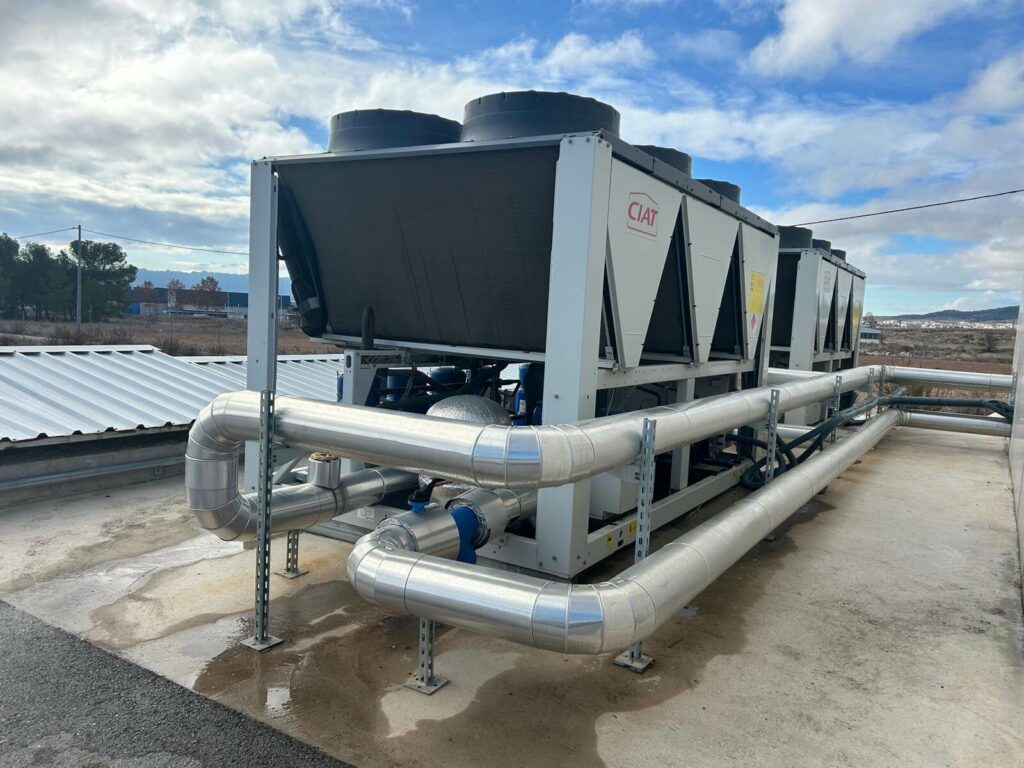 Enfriadora de agua para climatización