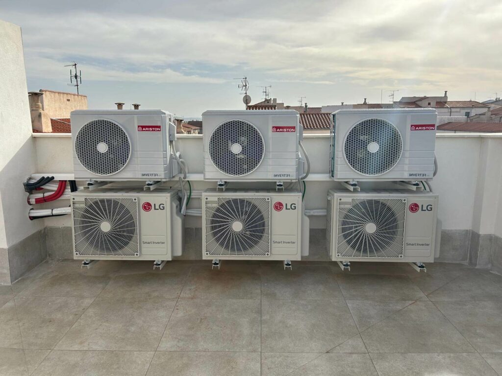 Aerotermia para agua caliente sanitaria